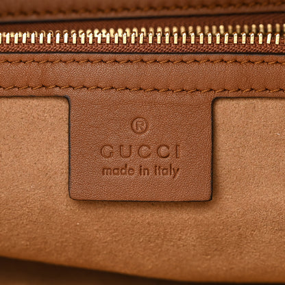 Gucci GG Supreme Monogram Large Linea A Hobo Light Brown 6 of 11