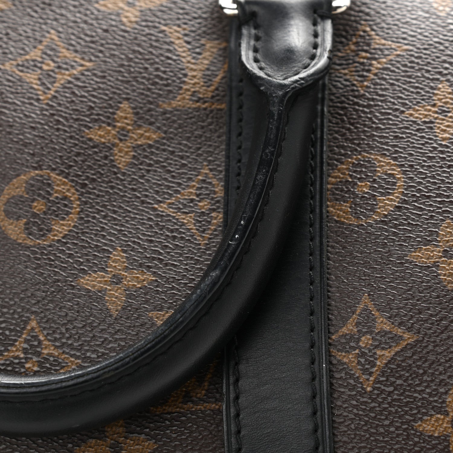Louis Vuitton Monogram Macassar Keepall Bandouliere 45 10 of 11