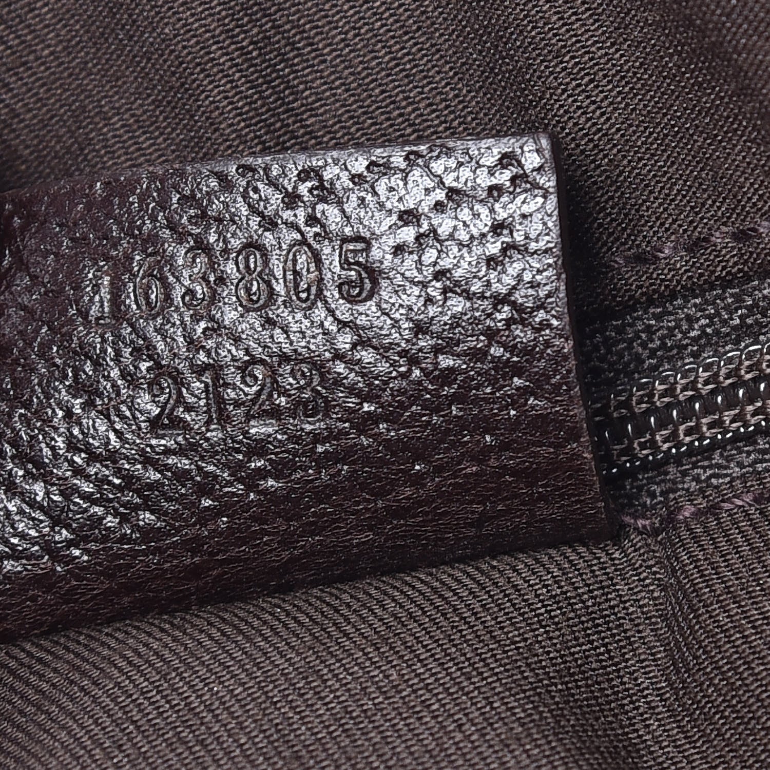 Gucci Monogram Medium Princy Tote Dark Brown 7 of 20