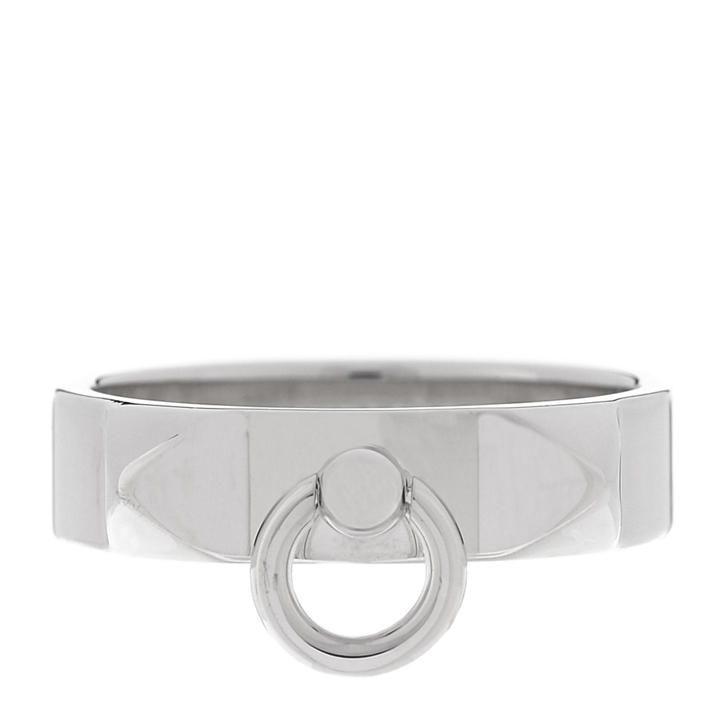 Sterling Silver PM Collier De Chien Ring 55 7.25