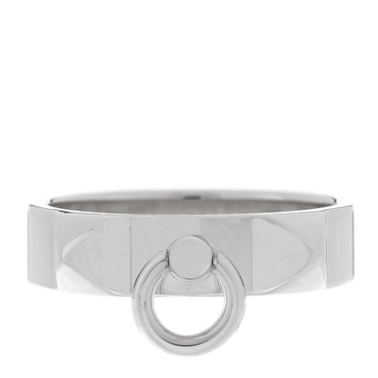 Hermes Sterling Silver PM Collier De Chien Ring 55 7.25 1 of 5