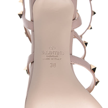 Valentino Garavani Nappa Rockstud Gladiator 70mm Sandals 38 Poudre 7 of 7