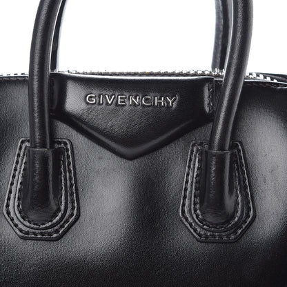 Givenchy Shiny Lord Calfskin Mini Antigona Black 6 of 19