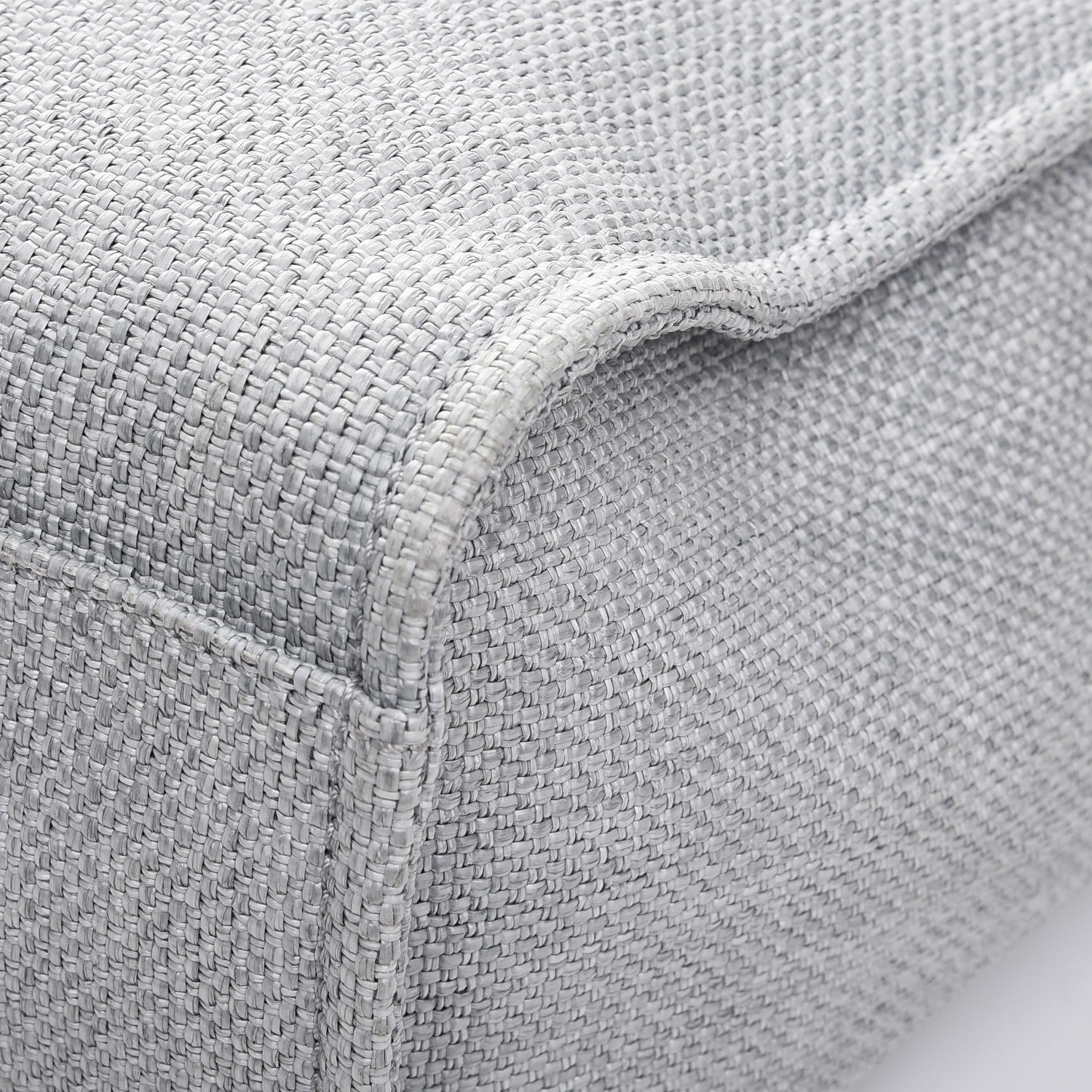 Chanel Canvas Large Deauville Tote Grey 11 of 12