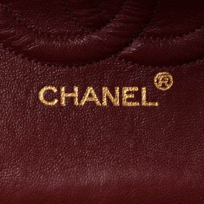Chanel Lambskin Quilted Medium Double Flap Navy 5 of 15