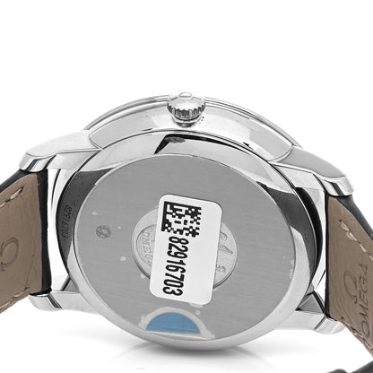 Omega Stainless Steel Alligator 39mm De Ville Co-Axial Automatic Watch Grey 424.13.40.21.06.001 4 of 5