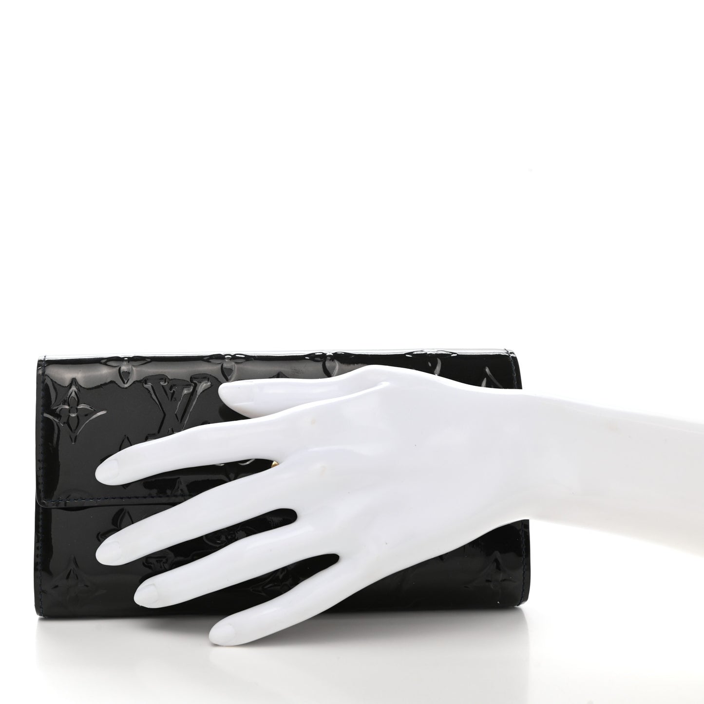 Vernis Sarah Wallet Blue Nuit