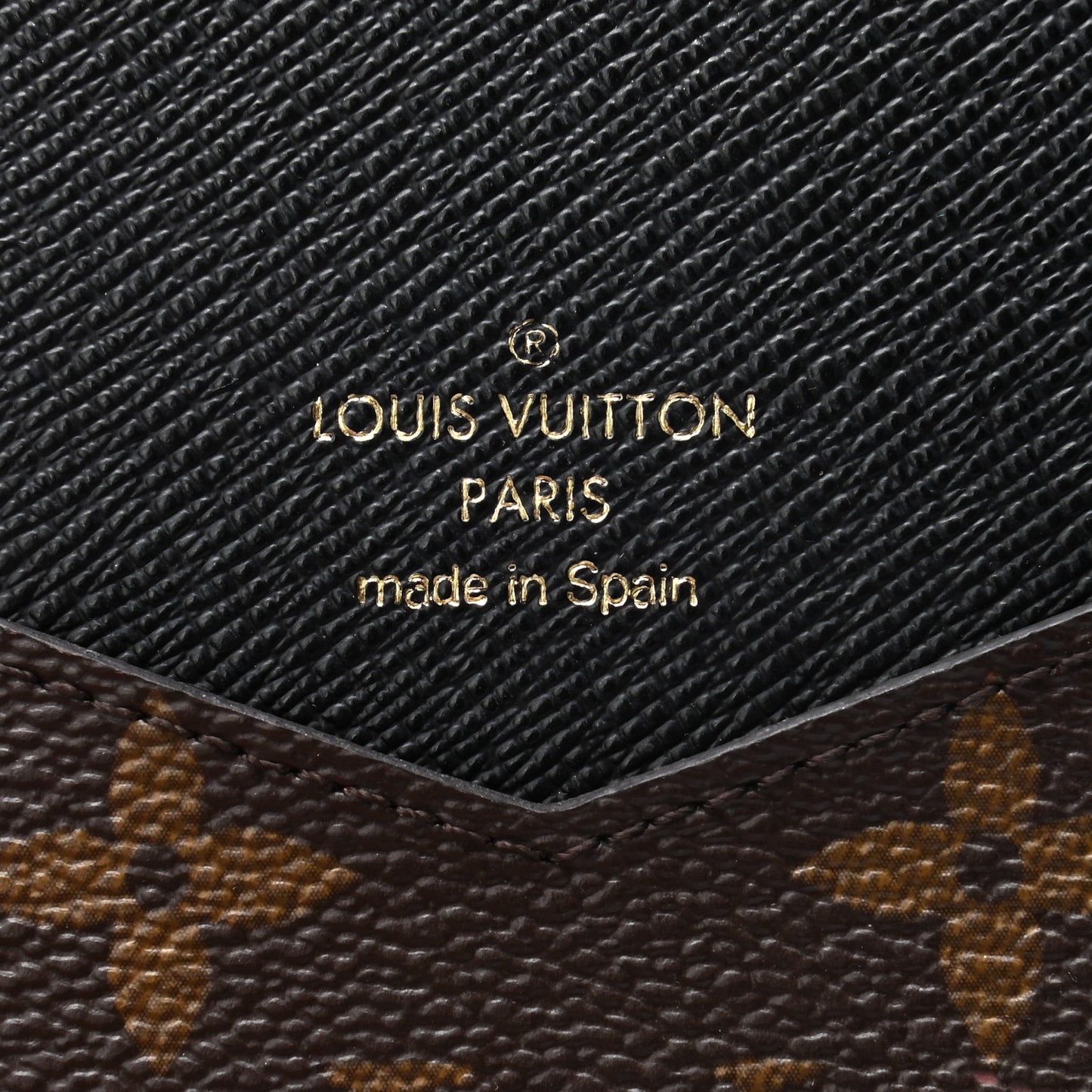 Monogram iPhone XS Max Folio Case Black