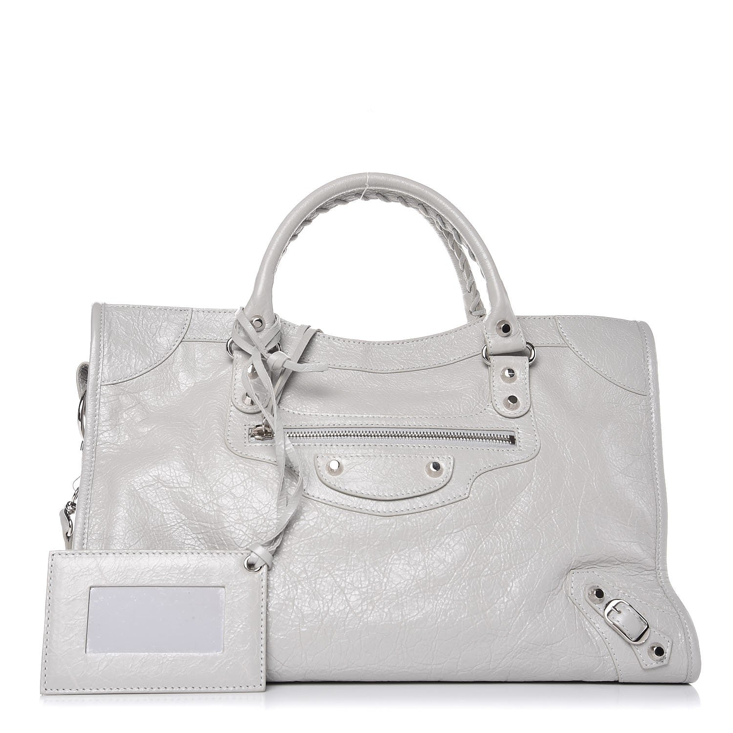 Balenciaga Agneau Classic Silver Hardware City Gris Nuage 1 of 9