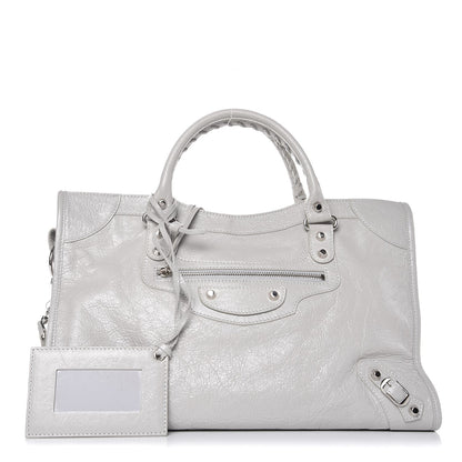 Balenciaga Agneau Classic Silver Hardware City Gris Nuage 1 of 9