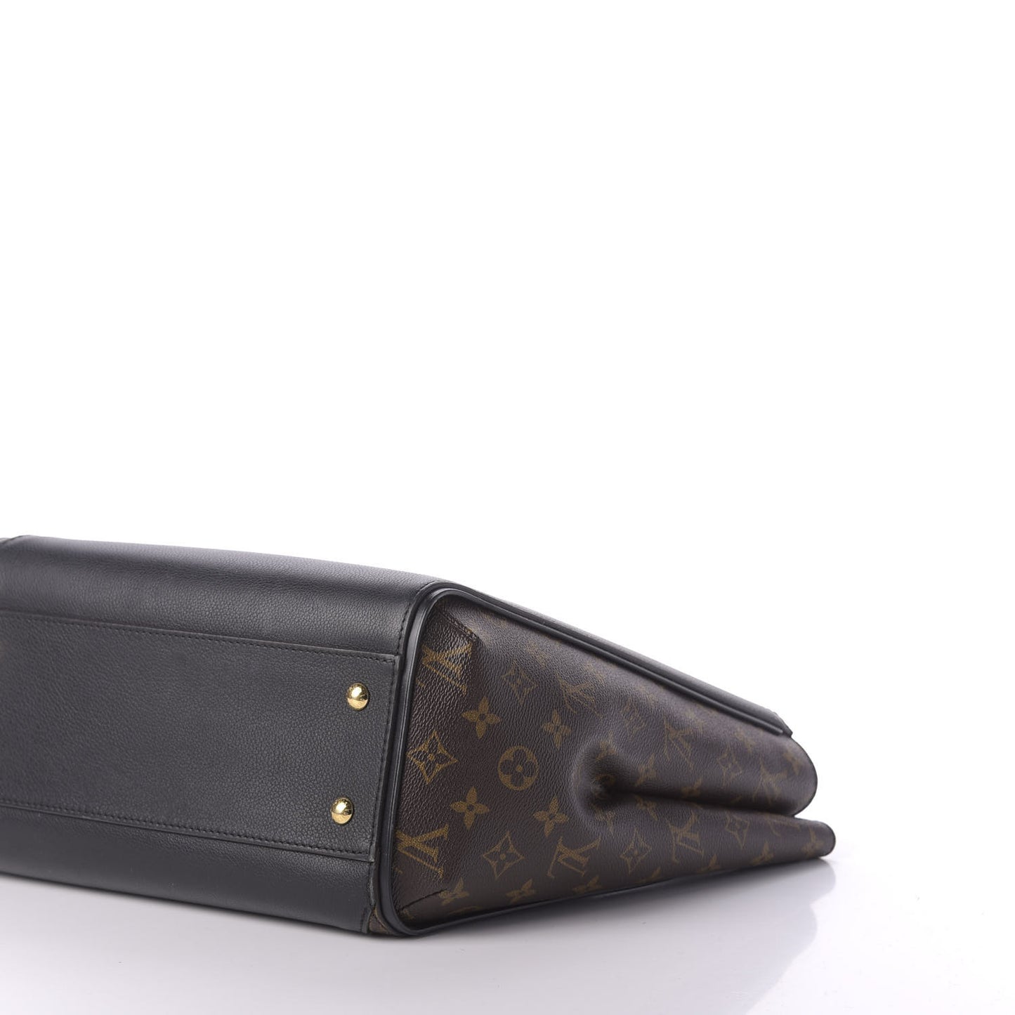 Calfskin Monogram Kimono Tote Black
