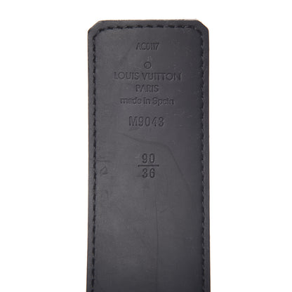 Louis Vuitton Damier Graphite 40mm LV Initiales Belt 90 36 4 of 6