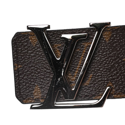 Louis Vuitton Calfskin Monogram 40mm LV Initiales Reversible Belt 95 38 Black 4 of 9