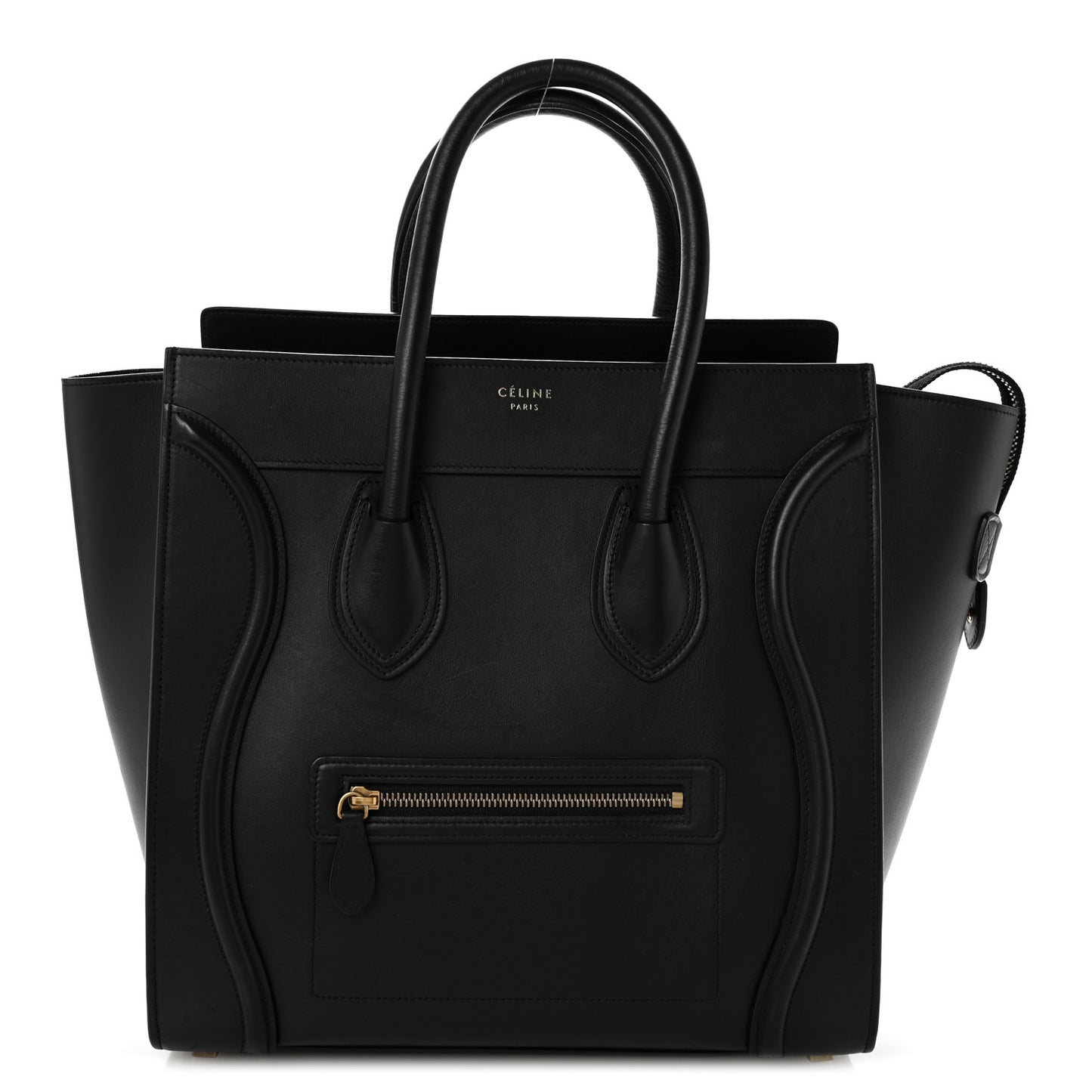 Smooth Calfskin Mini Luggage Black