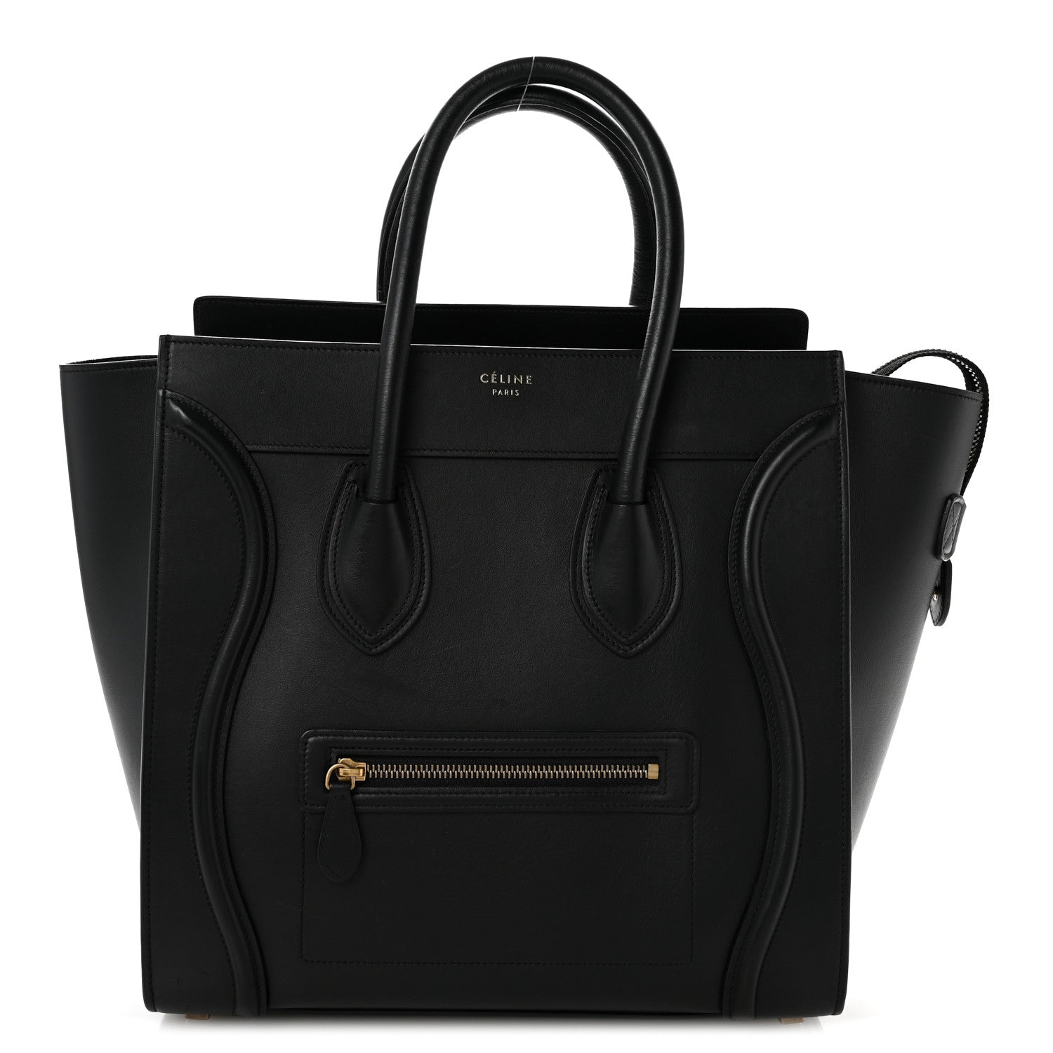 Celine Smooth Calfskin Mini Luggage Black 1 of 15