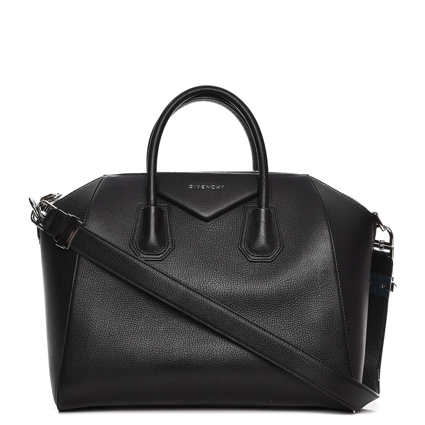 Sugar Goatskin Medium Antigona Black