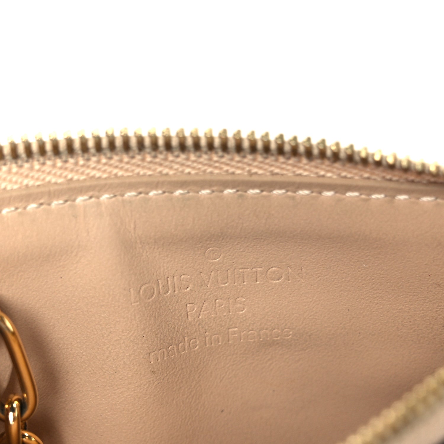 Louis Vuitton Vernis Key Pouch Dune 6 of 8