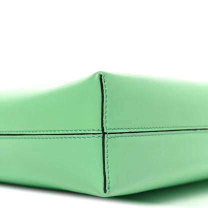 Salvatore Ferragamo Calfskin Trifolio Shoulder Bag Light Green 8 of 9