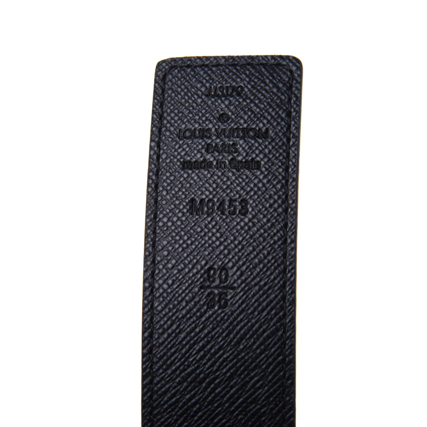 Louis Vuitton Calfskin Monogram 30mm LV Initiales Reversible Belt 90 36 Black 3 of 4