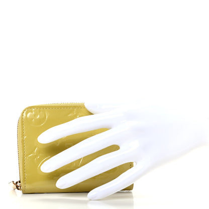 Louis Vuitton Vernis Zippy Coin Purse Vert Impression 2 of 6