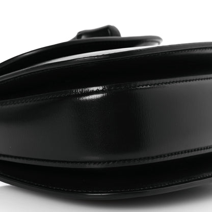 Gucci Boarded Dyana Lux Calfskin Web Monochrome Mini Bamboo 1947 Top Handle Bag Black 9 of 11