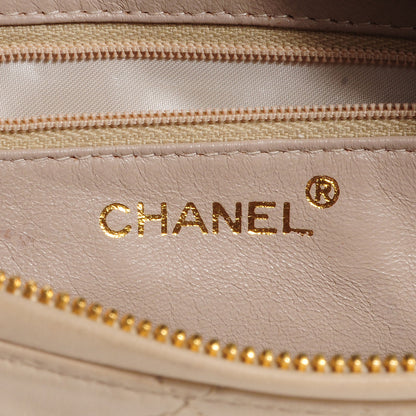 Chanel Lambskin Quilted Camera Case Beige 6 of 8
