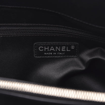 Chanel Caviar Quilted XL Grand Shopping Tote GST Black 6 of 11