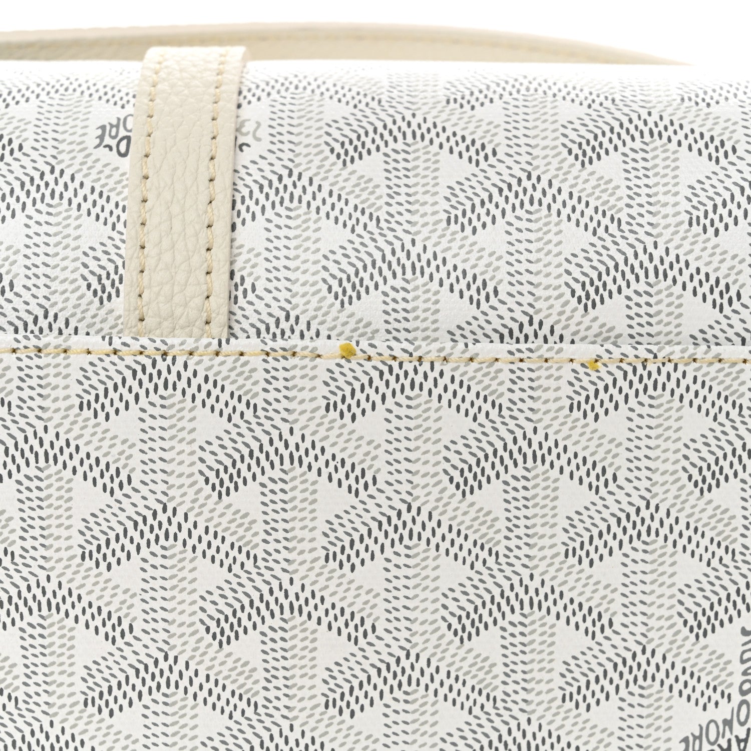 Goyard Goyardine Belvedere II PM Messenger Bag White 10 of 10