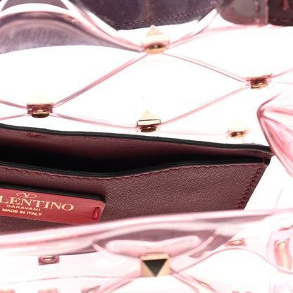 Valentino Garavani PVC Mini Candystud Top Handle Bag Rubin 10 of 11
