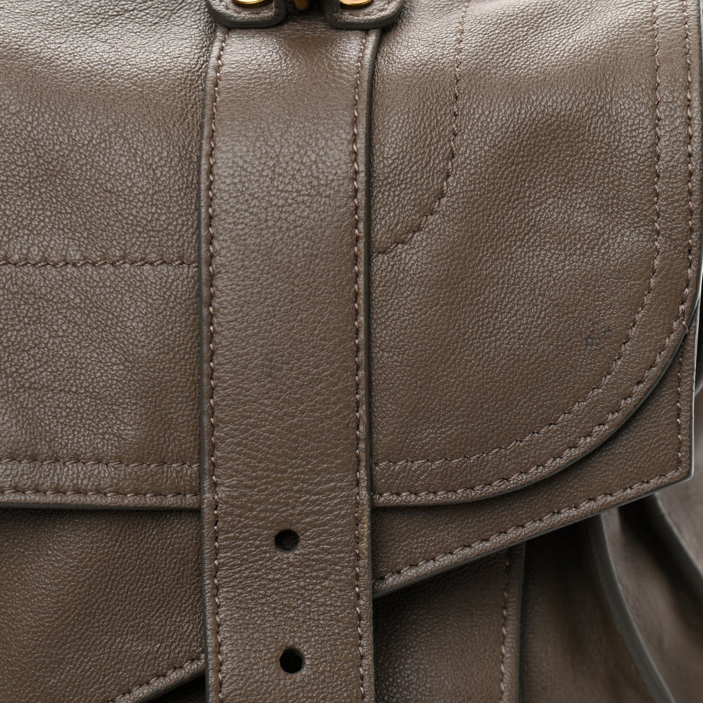 Lambskin Medium PS1 Satchel Smoke