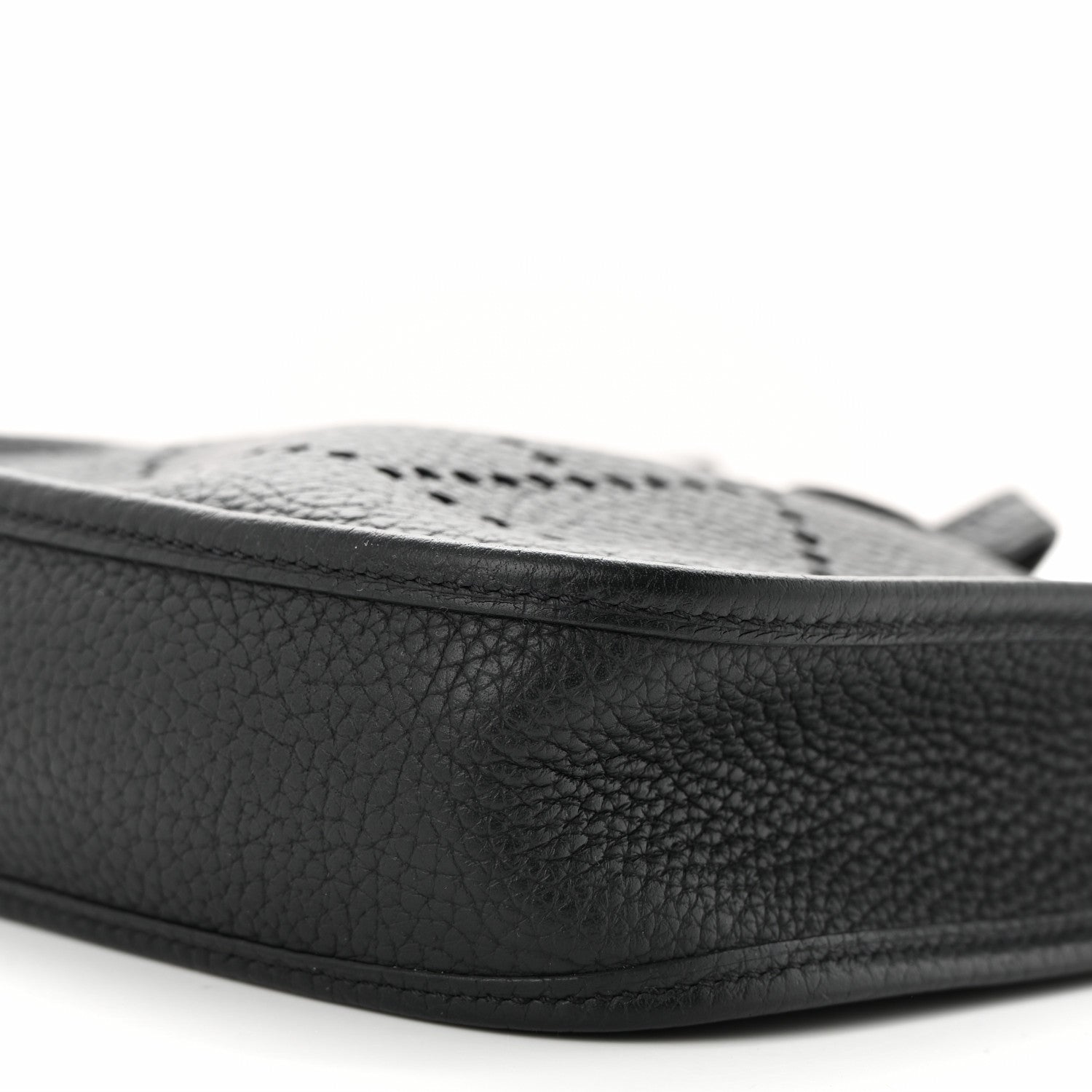Hermes Taurillon Clemence Evelyne TPM Black 10 of 11
