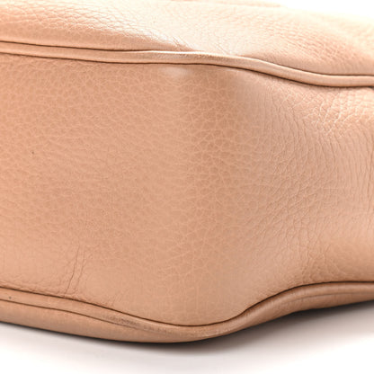 Gucci Pebbled Calfskin Small Soho Disco Bag Camelia 10 of 13
