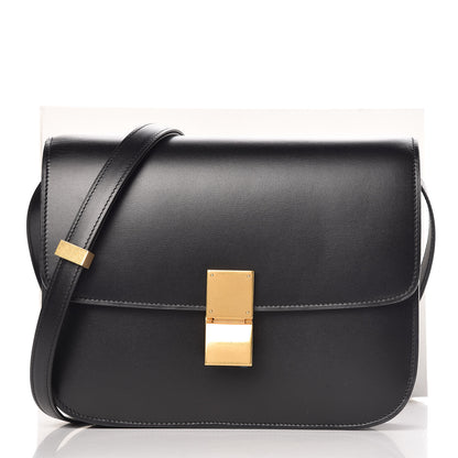 Celine Box Calfskin Medium Classic Box Flap Bag Black 11 of 11