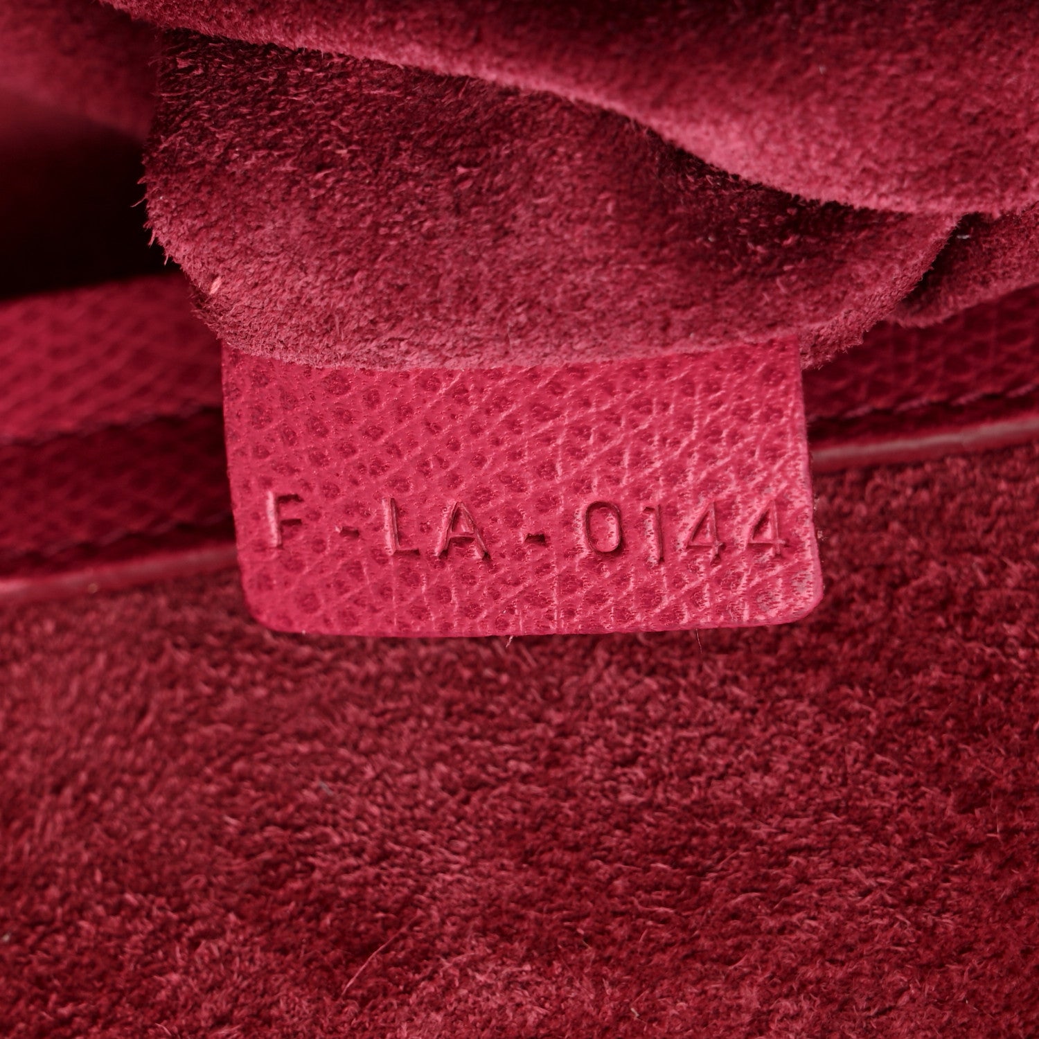Celine Grained Calfskin Medium Phantom Luggage Fuchsia 8 of 23