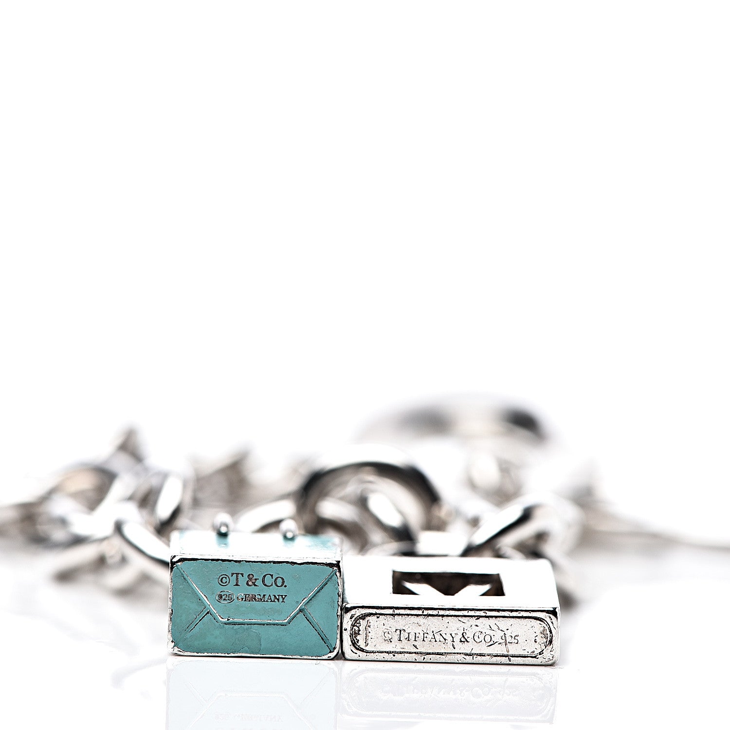 Tiffany Sterling Silver Charm Bracelet 5 of 5