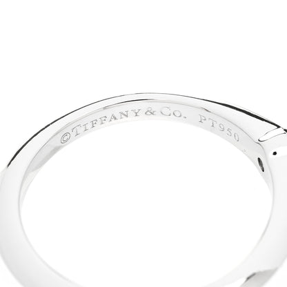 Tiffany Platinum Diamond .19ct Solitaire Engagement Ring 49 5 5 of 7
