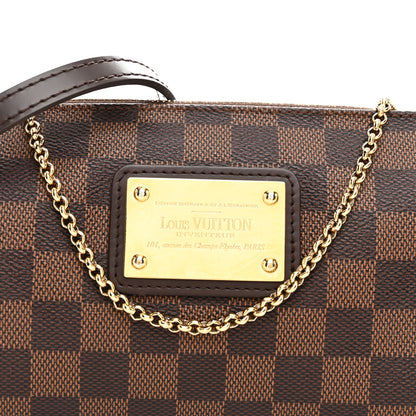 Louis Vuitton Damier Ebene Eva Clutch 7 of 9