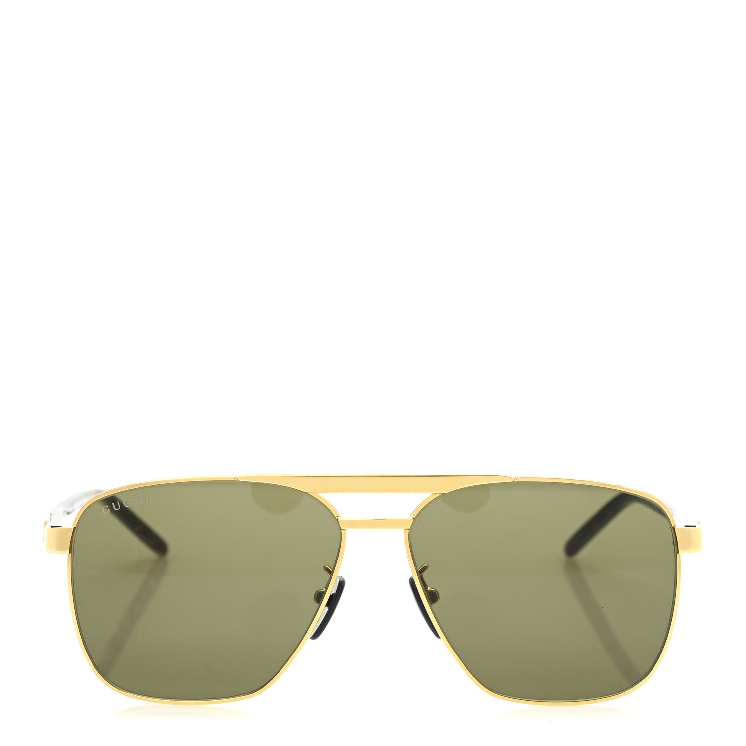 Gucci Metal Aviator Sunglasses GG1164S Gold 2 of 9