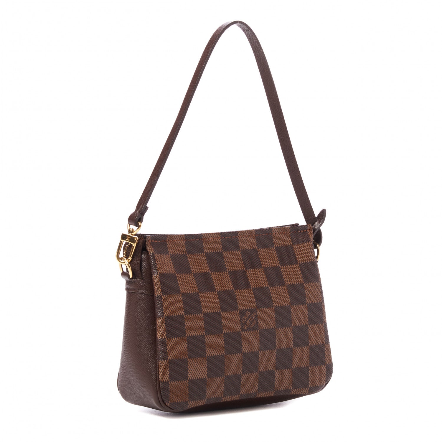 Louis Vuitton Damier Ebene Trousse Make Up Bag Pochette 3 of 8