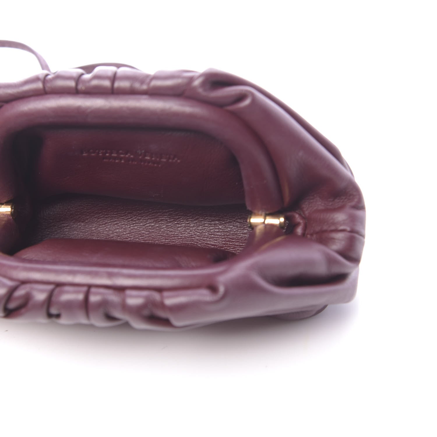 Bottega Veneta Butter Calfskin Coin Purse Bordeaux 5 of 9