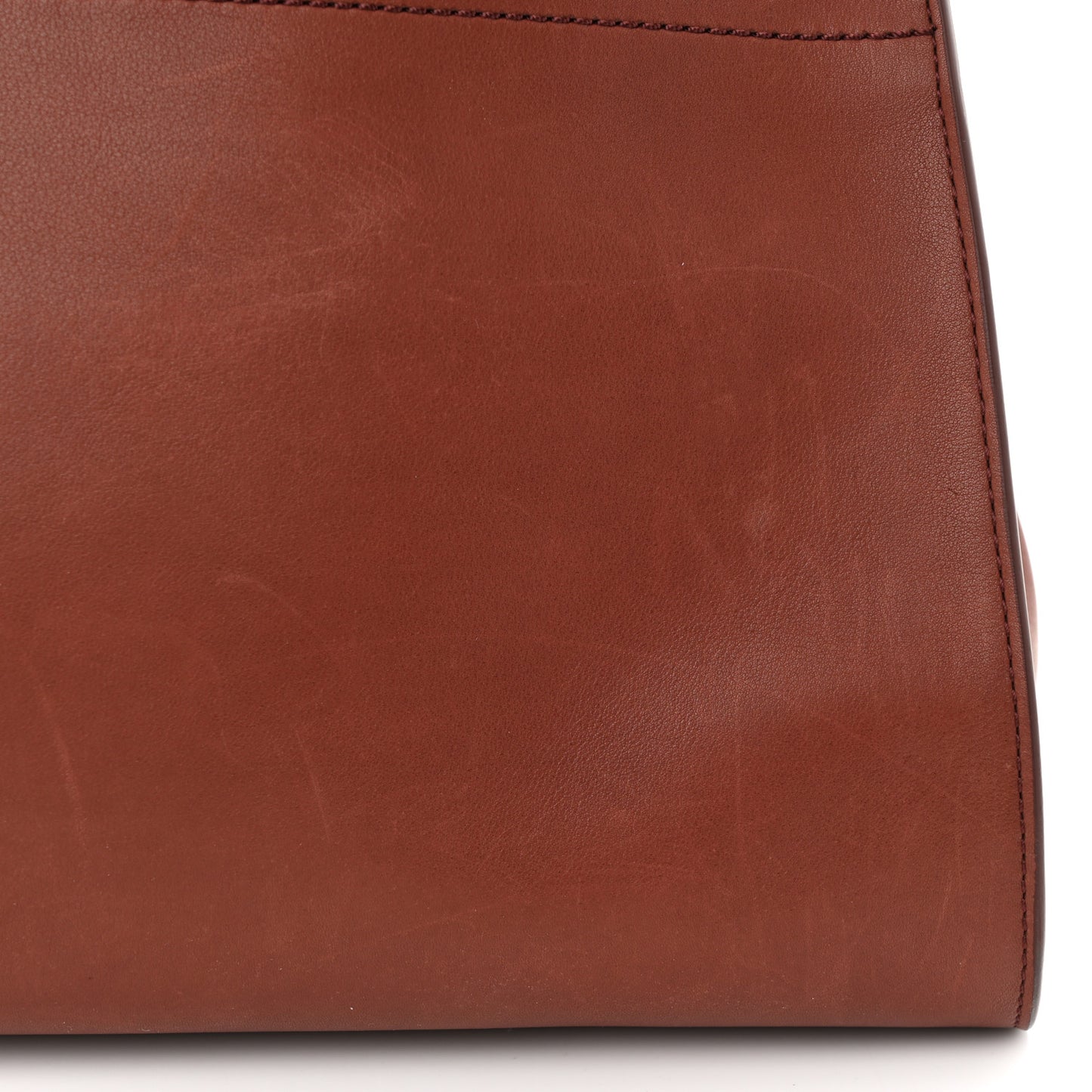 Polished Saddle Calfskin Soft Margaux 15 Cognac