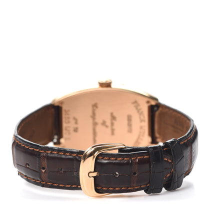 Franck Muller 18K Rose Gold Alligator 30mm Master Calendar Automatic Watch 2850MCL 3 of 6