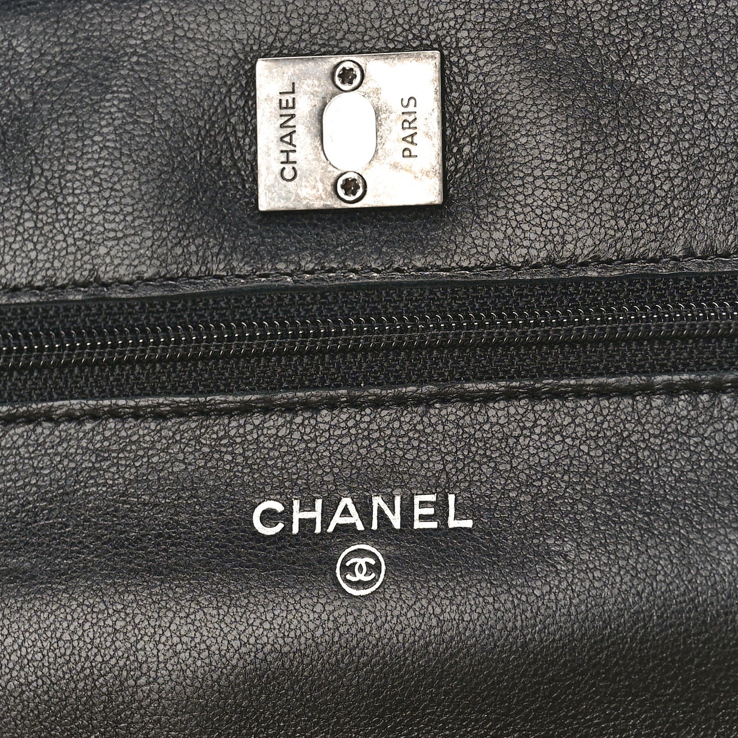 Snakeskin Wallet On Chain WOC Navy