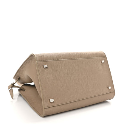 The Row Matte Grained Calfskin Soft Margaux 12 Silk 4 of 9