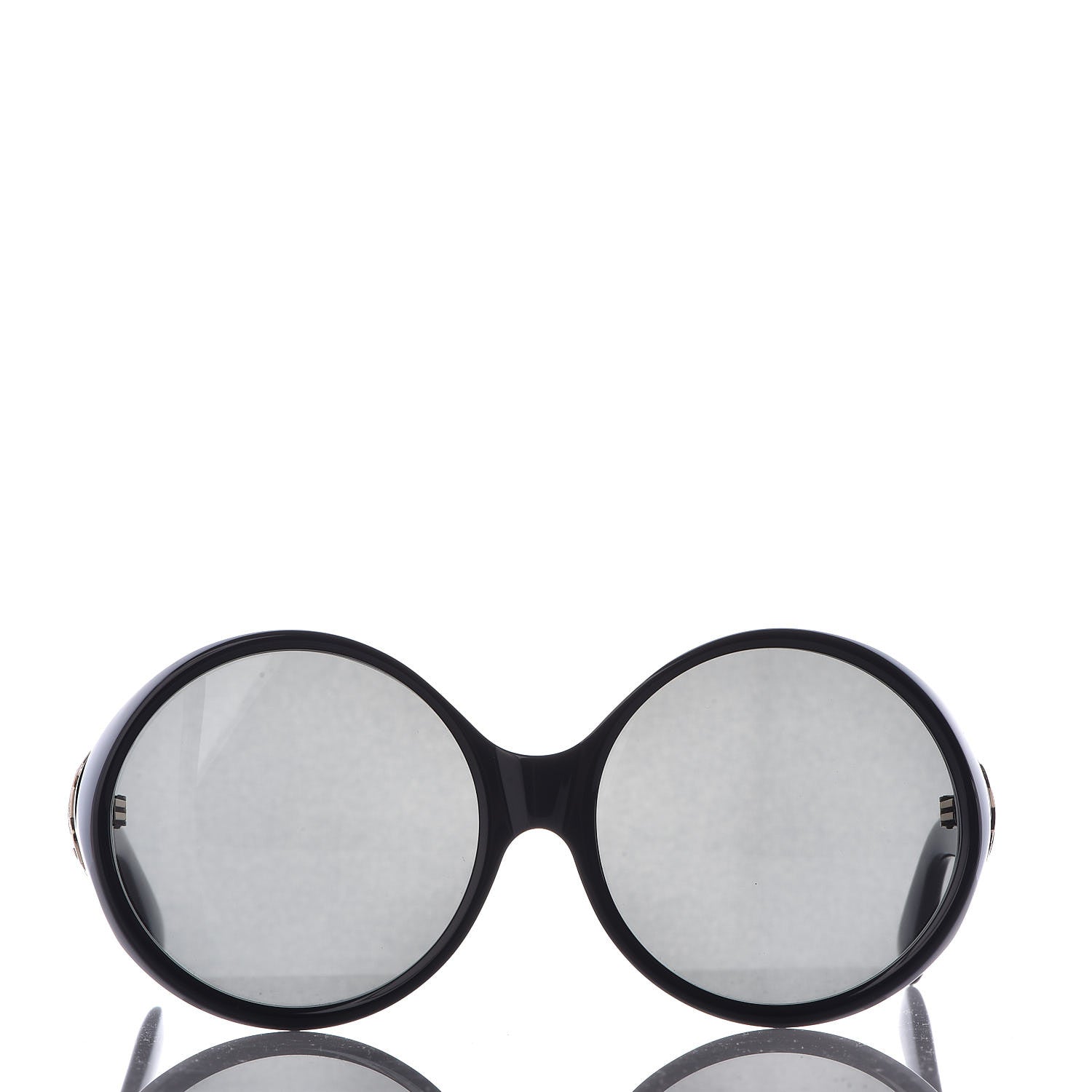 Saint Laurent Round SL M1 Sunglasses Black 2 of 7