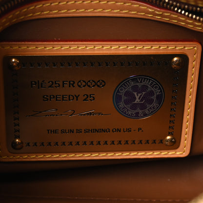 Louis Vuitton Calfskin Monogram Speedy P9 Bandouliere 25 Summer Peach 7 of 11