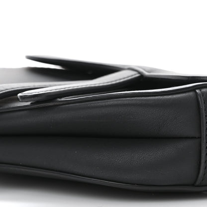 Christian Dior Ultra Matte Calfskin Mini Saddle Bag Black 10 of 10