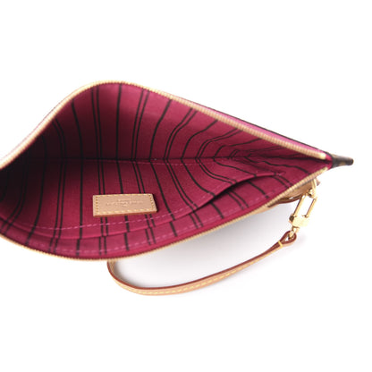 Louis Vuitton Monogram Neverfull MM GM Pochette Pivoine 5 of 10