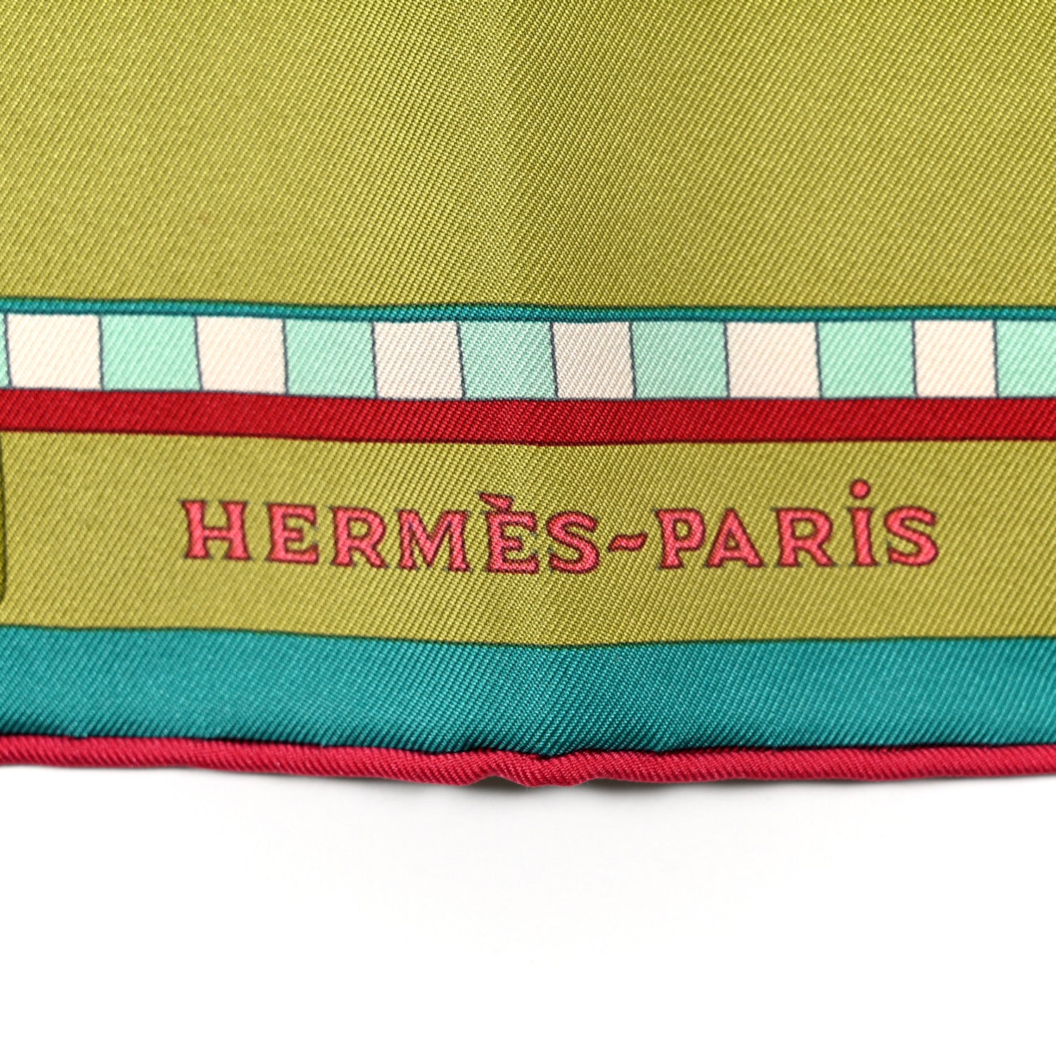 Hermes Silk Sangles En Zigzag Scarf 90 2 of 6