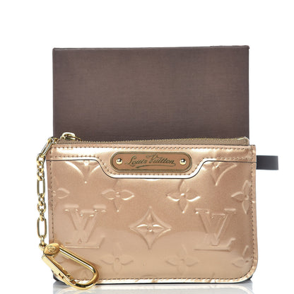 Louis Vuitton Vernis Key Pouch Beige Poudre 8 of 8